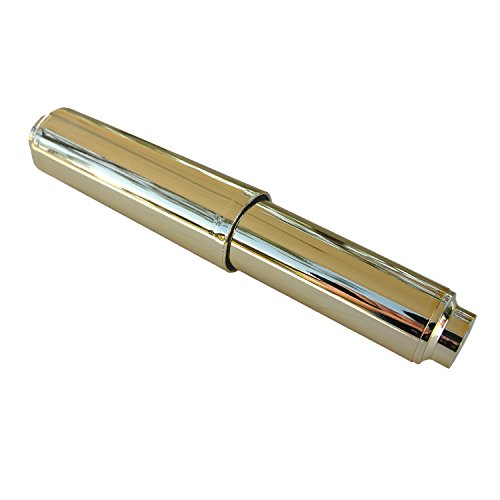 0052151174222 - LASCO 35-7041 SIMPATICO SPRING LOADED PLASTIC REPLACEMENT TOILET PAPER ROLLER, POLISHED BRASS