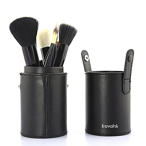 0521791684670 - GENERIC 12 PCS PROFESSIONAL MAKEUP BRUSH SET COSMETIC BRUSHES CUP HOLDER LEATHER CASE