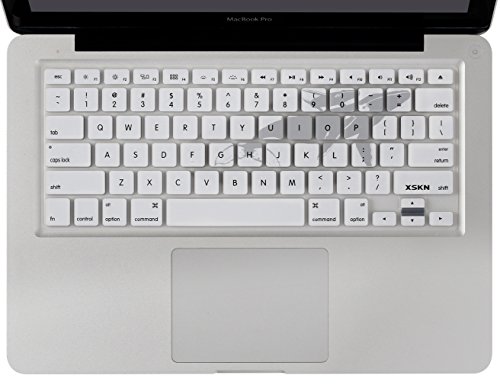 0522278001829 - XSKN DOLPHIN KEYBOARD COVER SILICONE SKIN PROTECTOR FOR MACBOOK PRO 13 15 17 INCH WHITE