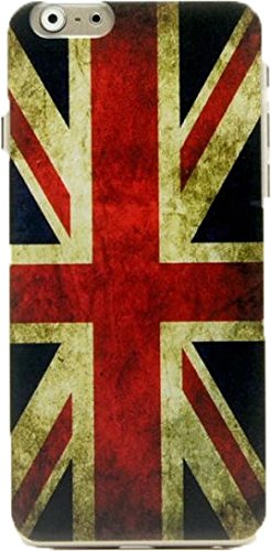 0052349885671 - IPHONE 6 PLUS CASE BRITISH FLAG SOFT RUBBER PHONE CASE SCRATCH RESISTANT