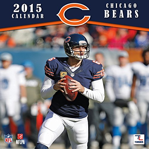 5242002636541 - TURNER PERFECT TIMING 2015 CHICAGO BEARS TEAM WALL CALENDAR, 12 X 12 INCHES
