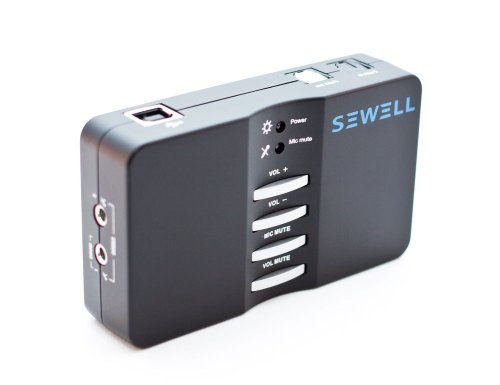 5269692667891 - SEWELL DIRECT SOUND BOX EXTERNAL USB SOUND CARD 7.1 AND 5.1 CHANNEL AUDIO (SW-29545)
