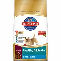 0052742923901 - HEALTHY MOBILITY ADULT SMALL BITES DOG FOOD 15.5 LB,