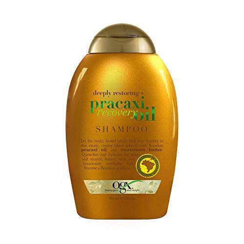 0052800673762 - OGX DEEPLY RESTORING + PRACAXI RECOVERY OIL ANTIFRIZZ SHAMPOO WITH MURUMURU BUTTER TO INTENSELY HYDRATE CURLY WAVY HAIR SULFATEFREE SURFACTANTS FOR COLORTREATED HAIR, 13 FL OZ