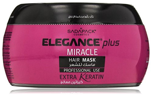 5285001952250 - ELEGANCE PLUS MIRACLE HAIR MASK, 17.6 OUNCE
