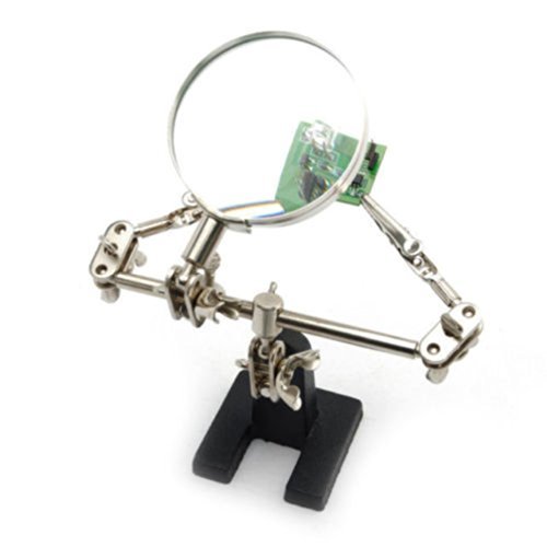 0531569376362 - THIRD HAND SOLDERING SOLDER IRON STAND HELPING MAGNIFYING TOOL MAGNIFIER HMY