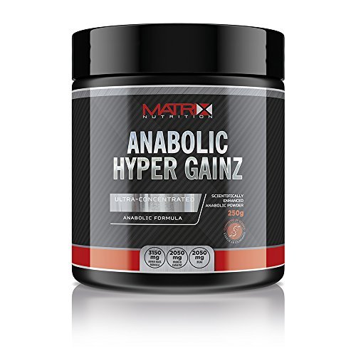 0053163734183 - ANABOLIC HYPER GAINZ 250G REPRESENTS THE NEXT STEP IN PHYSIQUE ENHANCEMENT TECHNOLOGY, COMBINING A MULTITUDE OF MUSCLE BUILDING INGREDIENTS IN ONE ULTRA-CONCENTRATED FORMULA. (FOREST FRUITS) BY MATRIX NUTRITION