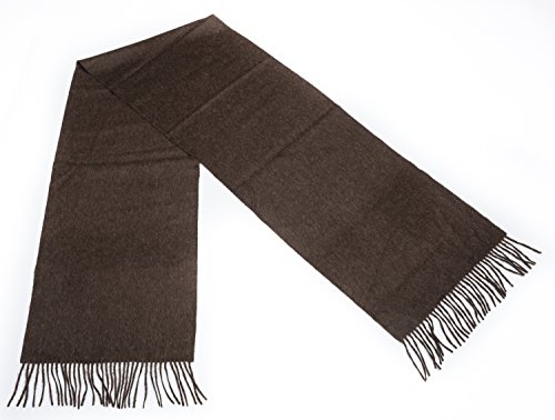0053176021591 - CLASSIC ALPACA WOMEN'S WOVEN & BRUSHED BABY SCARF ONE SIZE BROWN MELANGE
