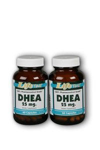 0053232422409 - TIME NUTRITIONAL SPECIALTIES DHEA TWINPACK 25 MG, 120 CAPSULE,60 COUNT