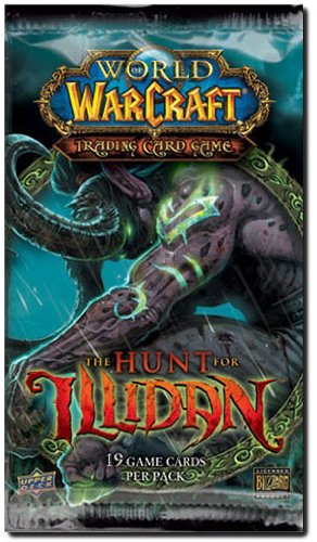 0053334587471 - WORLD OF WARCRAFT TCG WOW TRADING CARD GAME HUNT FOR ILLIDAN BOOSTER PACK