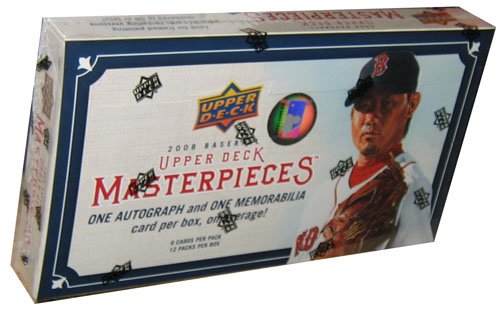 0053334645317 - 2008 UPPER DECK MASTERPIECES BASEBALL HOBBY BOX - MLB BASEBALL CARDS