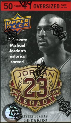 0053334728768 - NBA 2009 MICHAEL JORDAN LEGACY SET TRADING CARDS - 50 INDIVIDUAL CARDS