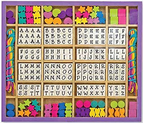 5334999085744 - MELISSA & DOUG DELUXE WOODEN STRINGING BEADS WITH 200+ BEADS AND 8 LACES FOR JEWELRY-MAKING