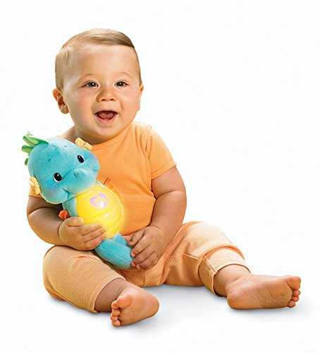 5334999093824 - FISHER-PRICE SOOTHE AND GLOW SEAHORSE, BLUE
