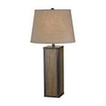 0053392051235 - BLIGH ONE LIGHT TABLE LAMP IN WOOD GRAIN