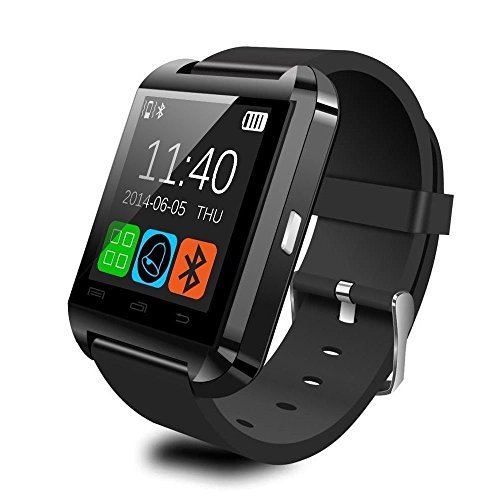 0534036673230 - SUDROID BLUETOOTH SMART WRIST WATCH PHONE FOR SAMSUNG GALAXY S3 S4 S5 NOTE3 , HTC, NOKIA OTHER ANDROID SMART PHONES (BLACK)