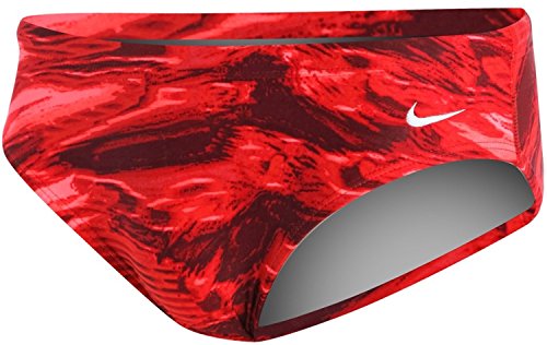 0053474501122 - NIKE SWIM ELECTRIC ANOMALY MALE BRIEF,UNIVERSITY RED ,26