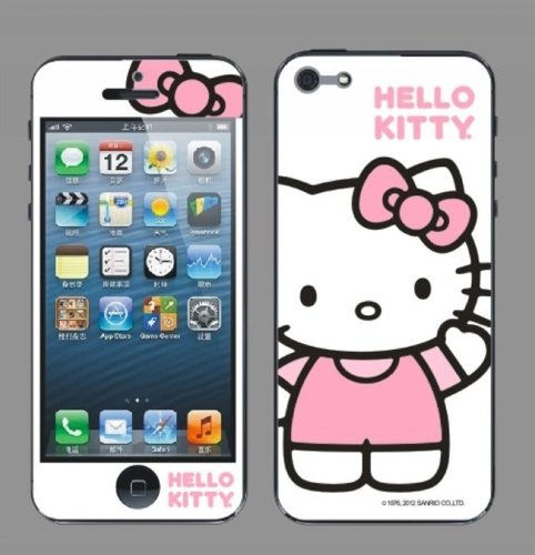 0535036354686 - NEW ARRIVAL BODY DECAL HELLO KITTY SCREEN PROTECTOR SKIN STICKER FOR APPLE IPHONE 5 5G