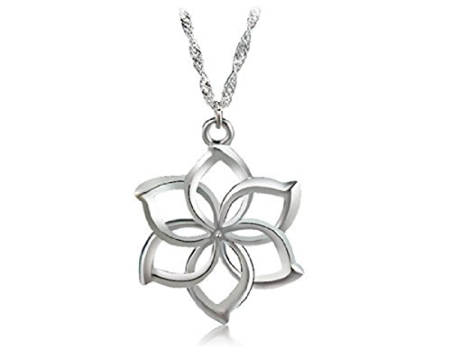 0535251367836 - THE HOBBIT JEWELRY GALADRIEL FLOWER PENDANT NECKLACE AN UNEXPECTED JOURNEY HIGH QUALITY GIFT