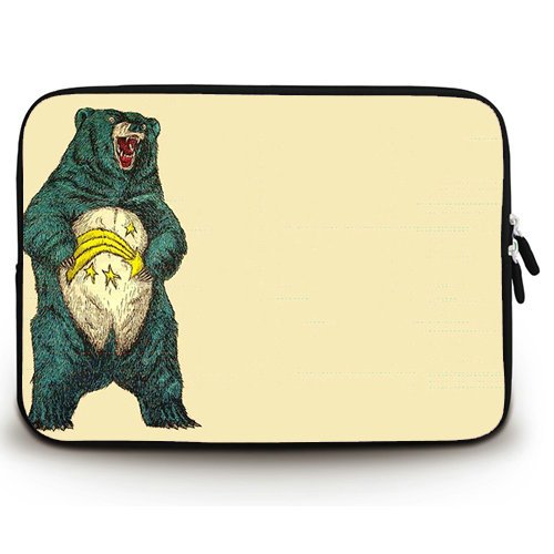 5358037107397 - VICK GROWN UP CARE BEAR 11 11.6 INCH LAPTOP SLEEVE,2016 FUNNY FASHION LAPTOP MESSENGER BAG FOR MACBOOK AIR /MACBOOK PRO /HP/LENOVO/SONY/TOSHIBA/AUSA SOFT LAPTOP SLEEVE(TWIN SIDES)