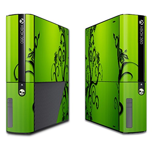 0053722192058 - MIGHTYSKINS PROTECTIVE VINYL SKIN DECAL FOR MICROSOFT XBOX 360E (3RD GEN) COVER WRAP SKINS STICKER FLORAL FLOURISH