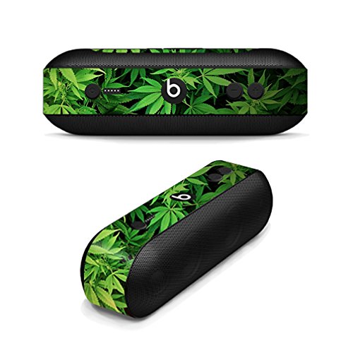 0053722300774 - MIGHTYSKINS PROTECTIVE VINYL SKIN DECAL FOR BEATS BY DR. DRE BEATS PILL PLUS WRAP COVER STICKER SKINS WEED