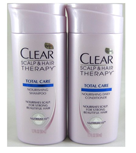 0053799106002 - TRAVEL SIZE CLEAR SCALP & HAIRTM TOTAL CARE NOURISHING SHAMPOO AND CONDITONER, 1.7 FL OZ EACH