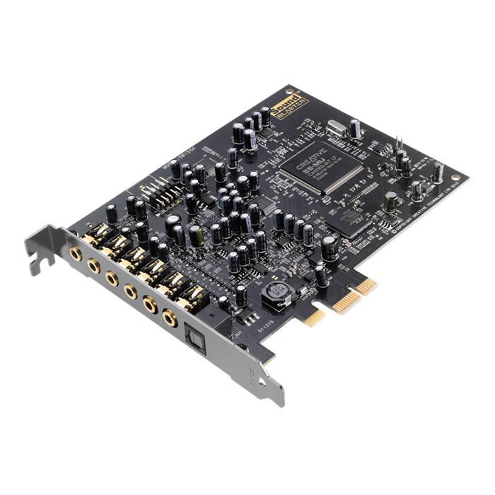 5390660187247 - CREATIVE SOUND BLASTER AUDIGY PCIE RX 7.1 SOUND CARD WITH HIGH PERFORMANCE HEADPHONE AMP