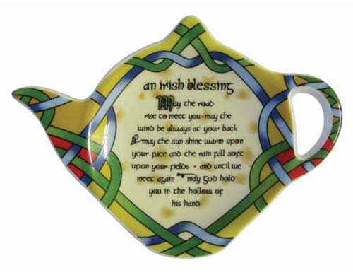 5391462363211 - TEA BAG HOLDER TEA SET ACCESSORY IRISH BLESSING