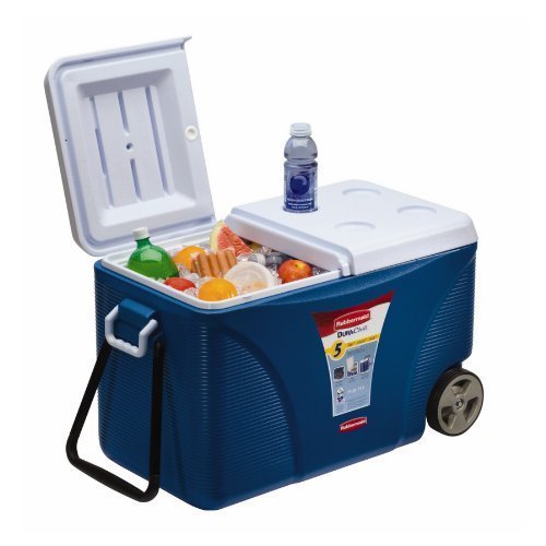 5398093675935 - RUBBERMAID FG2C0902MODBL EXTREME 5-DAY WHEELED ICE CHEST/COOLER, 75-QUART, BLUE