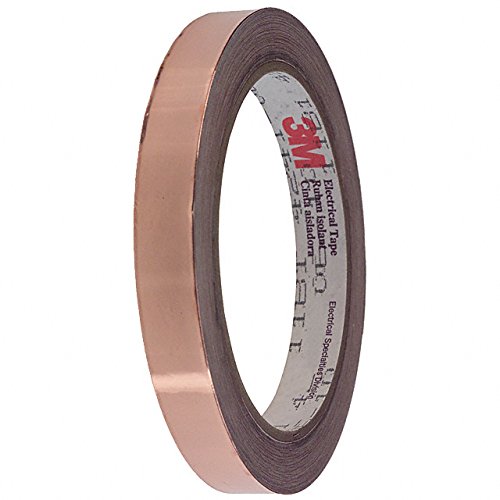 0054007350835 - 3M COPPER TAPE - 1/4 IN WIDTH X 2.6 MIL TOTAL THICKNESS - 35083