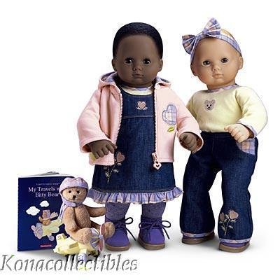 0540408802566 - AMERICAN GIRL BITTY BABY TRAVEL TIME 2-IN-1 SET RETIRED (DOLL AND BITTY BEAR ARE NOT INCLUDED)