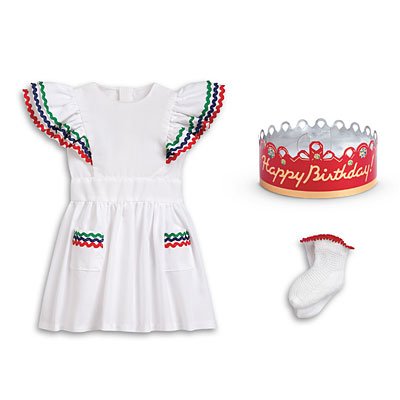 0540409262482 - AMERICAN GIRL MOLLY - MOLLY'S PARTY DRESS