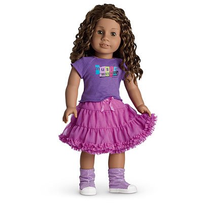 0540409570372 - AMERICAN GIRL JUST LIKE YOU SWEET MELODY OUTFIT FOR DOLLS WITH CHARM (DOLL NOT INCLUDED)