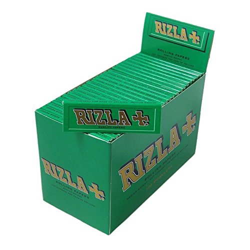 5410133833058 - RIZLA GREEN CIGARETTE ROLLING PAPERS 100 BOOKLETS
