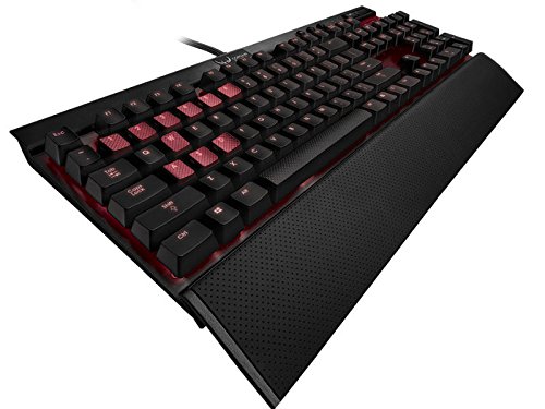5425656197136 - CORSAIR GAMING K70 MECHANICAL GAMING KEYBOARD, BACKLIT RED LED, CHERRY MX RED (CH-9000069-NA)