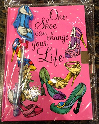 0542708400008 - DISNEY PARKS PRINCESS ONE SHOE CAN CHANGE YOUR LIFE BLANK BOOK DIARY JOURNAL