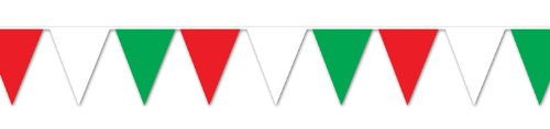 5437543762570 - RWG INDOOR/OUTDOOR PENNANT BANNER PARTY ACCESSORY (1 COUNT) (1/PKG)