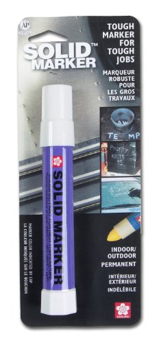5437543763584 - SAKURA SOLIDIFIED PAINT SOLID MARKER, 14 TO 392 DEGREES F, WHITE