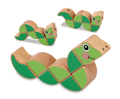 5437543807837 - MELISSA & DOUG WIGGLING WORM GRASPING TOY