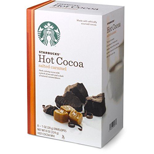 0054467050375 - ONLY 1 IN PACK STARBUCKS HOT COCOA MIX, SALTED CARAMEL, 1 PACK, 8 OZ