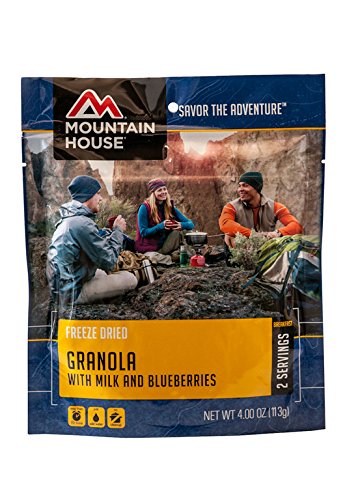 5448095484520 - MOUNTAIN HOUSE GRANOLA WITH BLUEBERRIES AND MILK (1 POUCH)