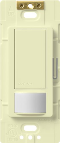 5448095761676 - LUTRON MAESTRO MOTION SENSOR SWITCH, NO NEUTRAL REQUIRED, 250 WATTS SINGLE-POLE, MS-OPS2-AL, ALMOND