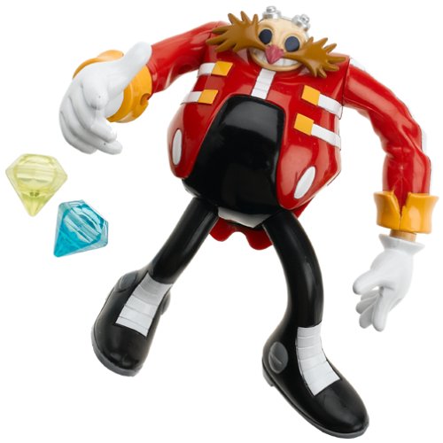 0054682374058 - 5 SONIC X DR. EGGMAN FIGURE WITH ACCESSORIES