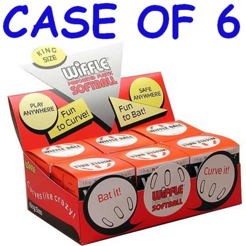 5468886230167 - SOFTBALL SIZED 12 WIFFLE BALLS IN A COUNTERTOP DISPLAY BY WIFFLE