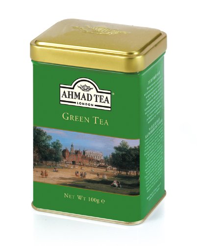 0054881006354 - AHMAD TEA GREEN TEA, 3.5-OUNCE TIN (PACK OF 6)