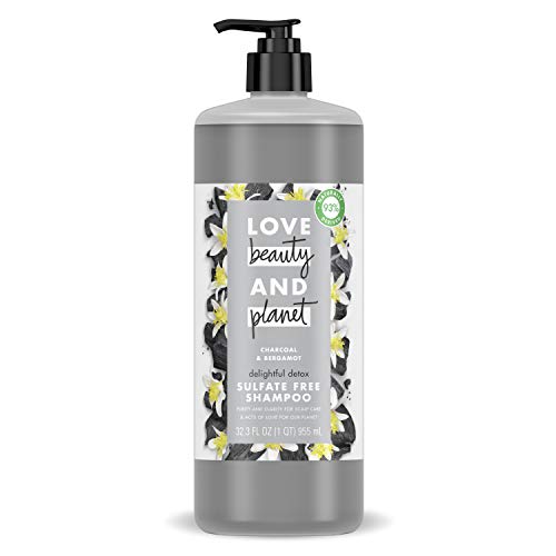 0055086008006 - LOVE BEAUTY & PLANET SHAMPOO FOR A DELIGHTFUL DETOX CHARCOAL AND BERGAMOT SULFATE FREE 32.3 OZ