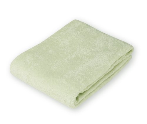 5541179138750 - AMERICAN BABY COMPANY ORGANIC TERRY CLOTH FLAT FITTED CHANGING PAD COVER, SAGE