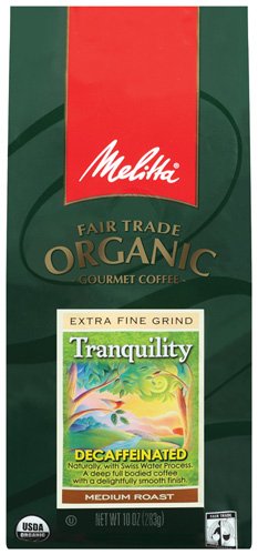 0055437601658 - WORLD HARVEST COFFEE TRANQUILITY ORGANIC DECAF COFFEE EXTRA FINE GRIND MEDIUM ROAST BAGS