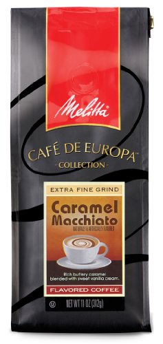 0055437602495 - MELITTA CAFÉ DE EUROPA GOURMET COFFEE, CARAMEL MACCHIATO GROUND, FLAVORED, 10.5-OUNCE